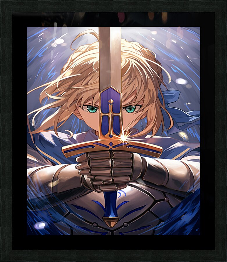 Fate 5 Picture Frame print