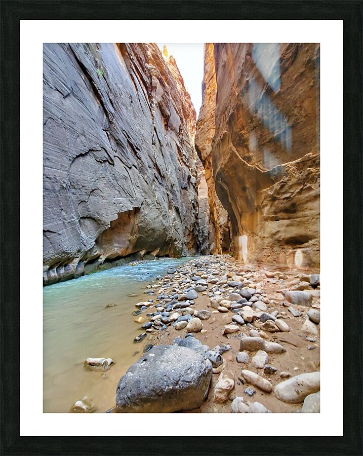 Zion Narrows Picture Frame print