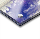 WALLPAPER WITH BLUE WAVE  Acrylic print