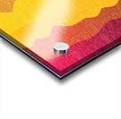 WARM OMBRE WAVELENGTH Acrylic print