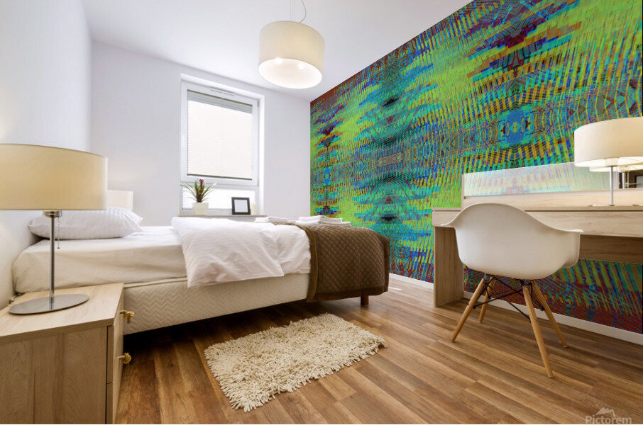 Fast World Mural print