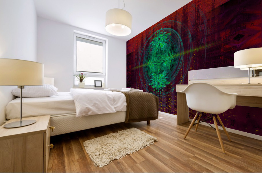 Weird Fishes Mural print