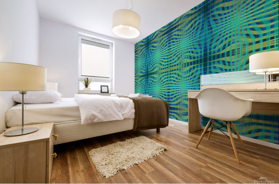 Pinched Mural print