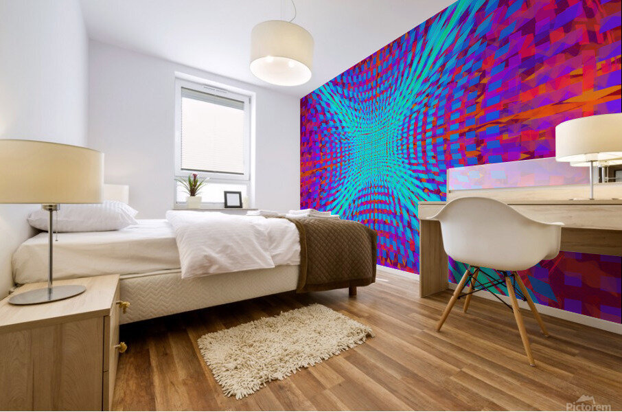 Rapid Eye Movement Mural print