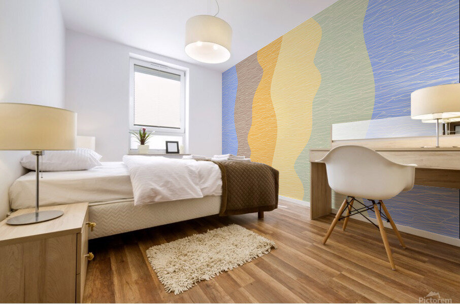 WAVELENGTH TWO Mural print