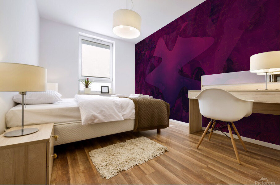 TREMBLE LIKE A FLOWER  Mural print