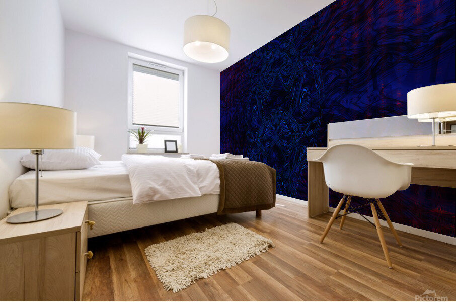 FEELING BLUE Mural print