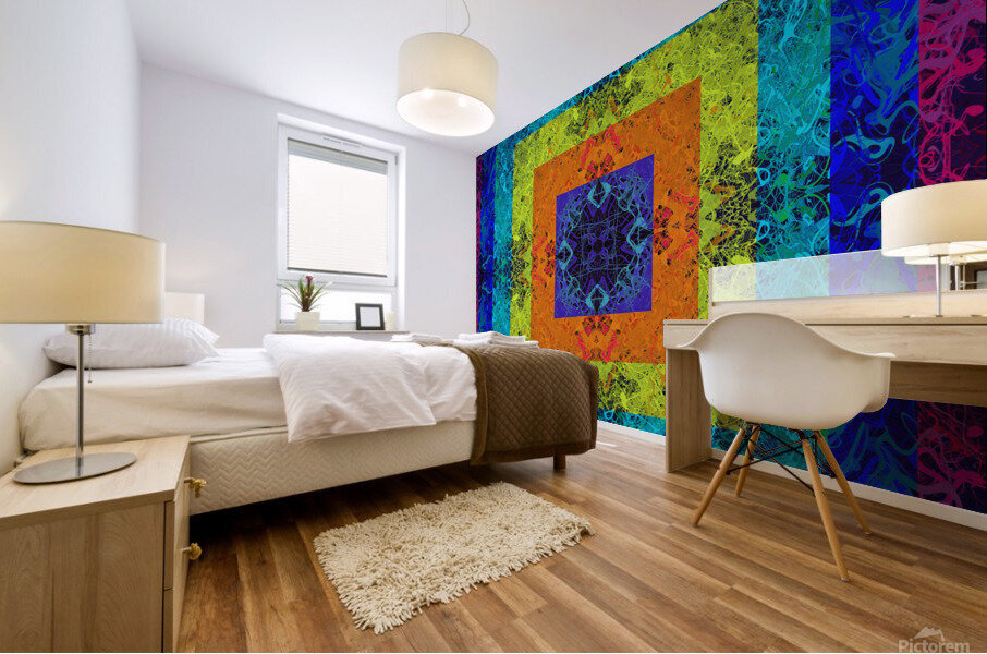 SQUARE MEAL TICKETS  Mural print