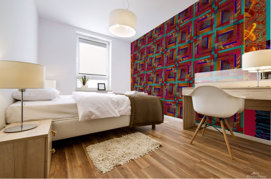 I VE A RECURRING DREAM QUILT  Mural print