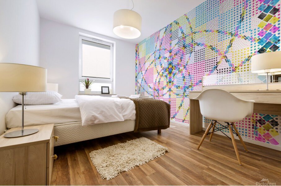 SEE  EM WHY KAY QUILT TWO  Mural print