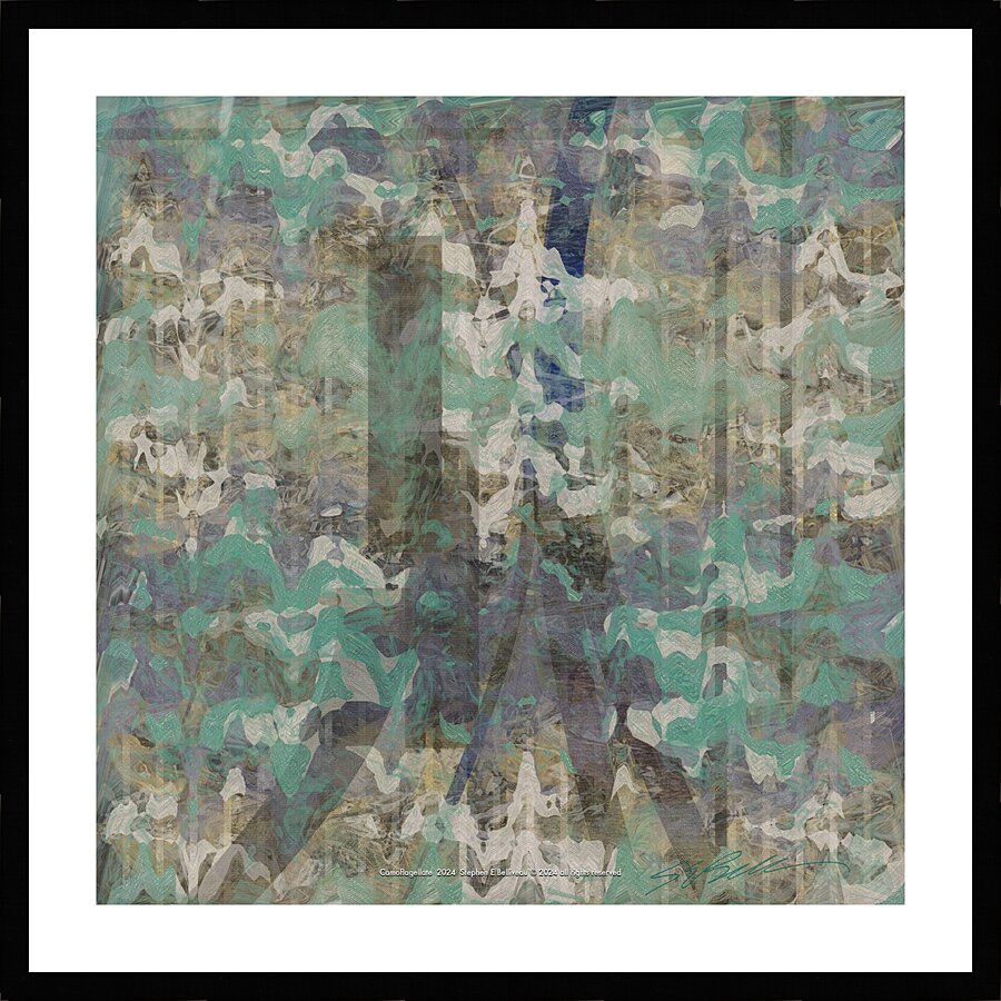 CAMOFLAGELLATE  Picture Frame print