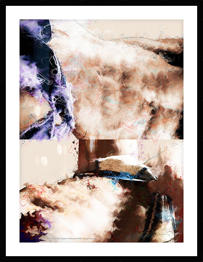GEMINI TWO Picture Frame print