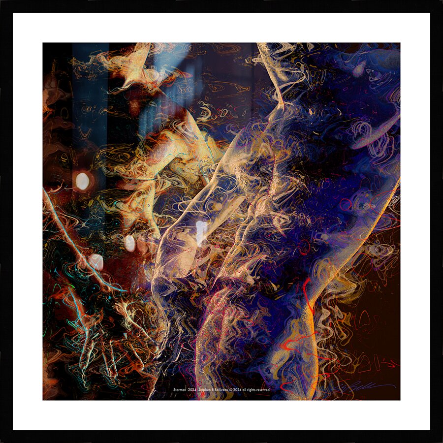 STARMEN Picture Frame print
