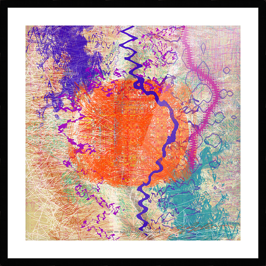 AMOK  Picture Frame print