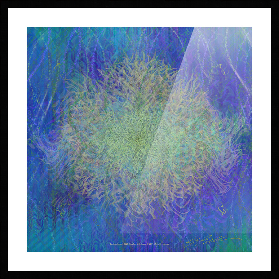 Bamboo Forest  Picture Frame print