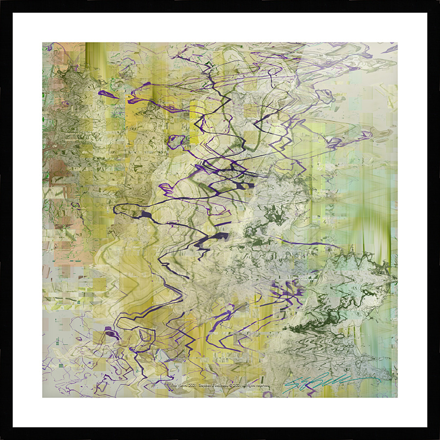 Five Views  Picture Frame print