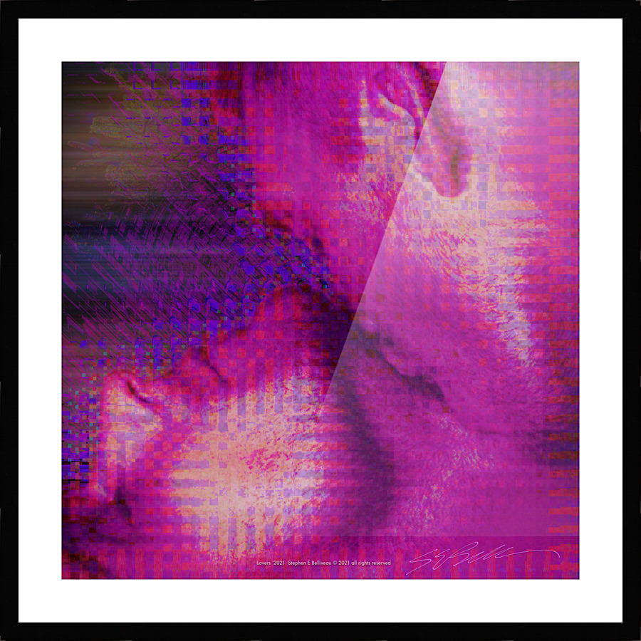 Lovers  Picture Frame print