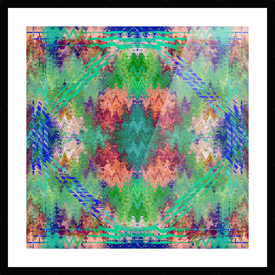 May Basket Picture Frame print