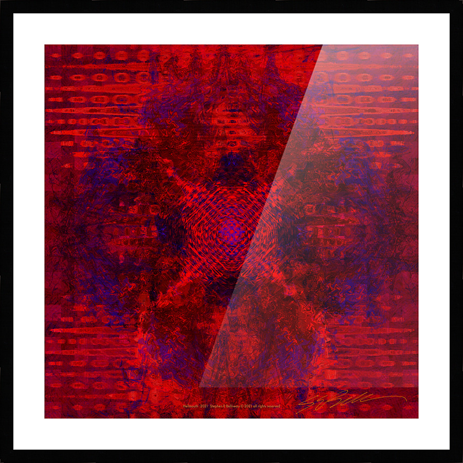 Hellmouth  Picture Frame print