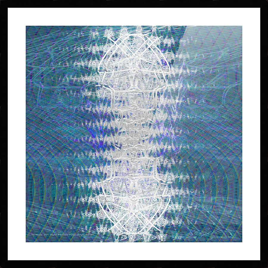 The Weaver  Picture Frame print