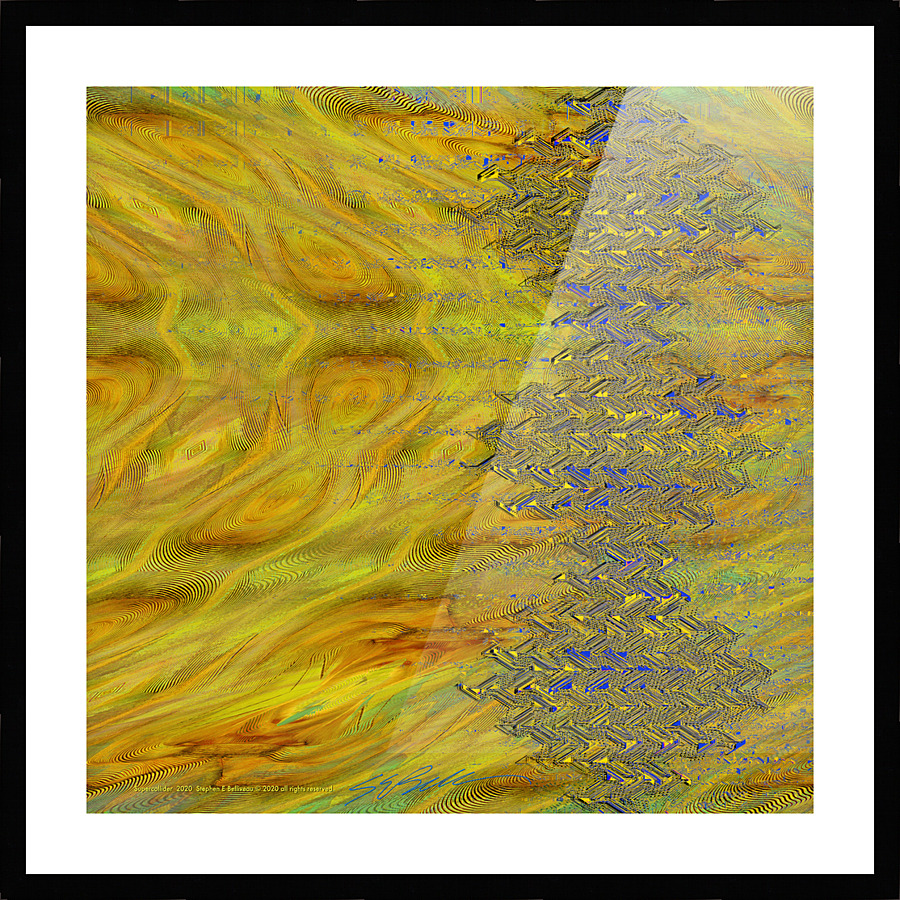Super Collider  Picture Frame print