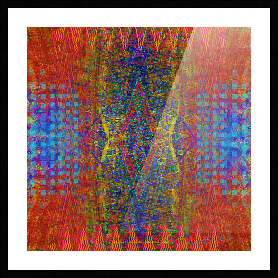 In Rainbows  Picture Frame print
