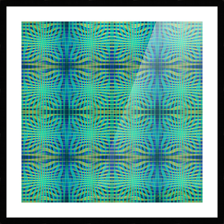 Pinched Picture Frame print