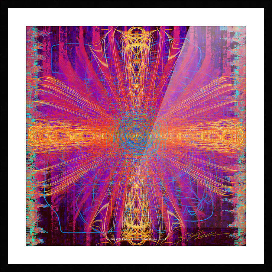 Chieftain Picture Frame print