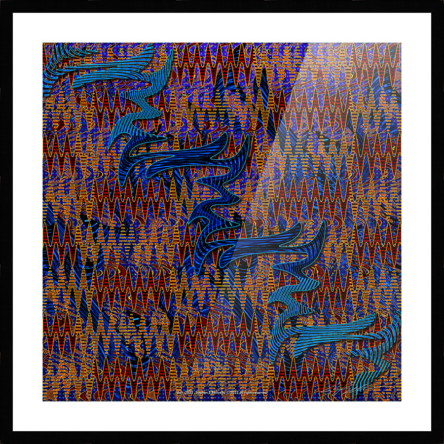 BOLT Picture Frame print