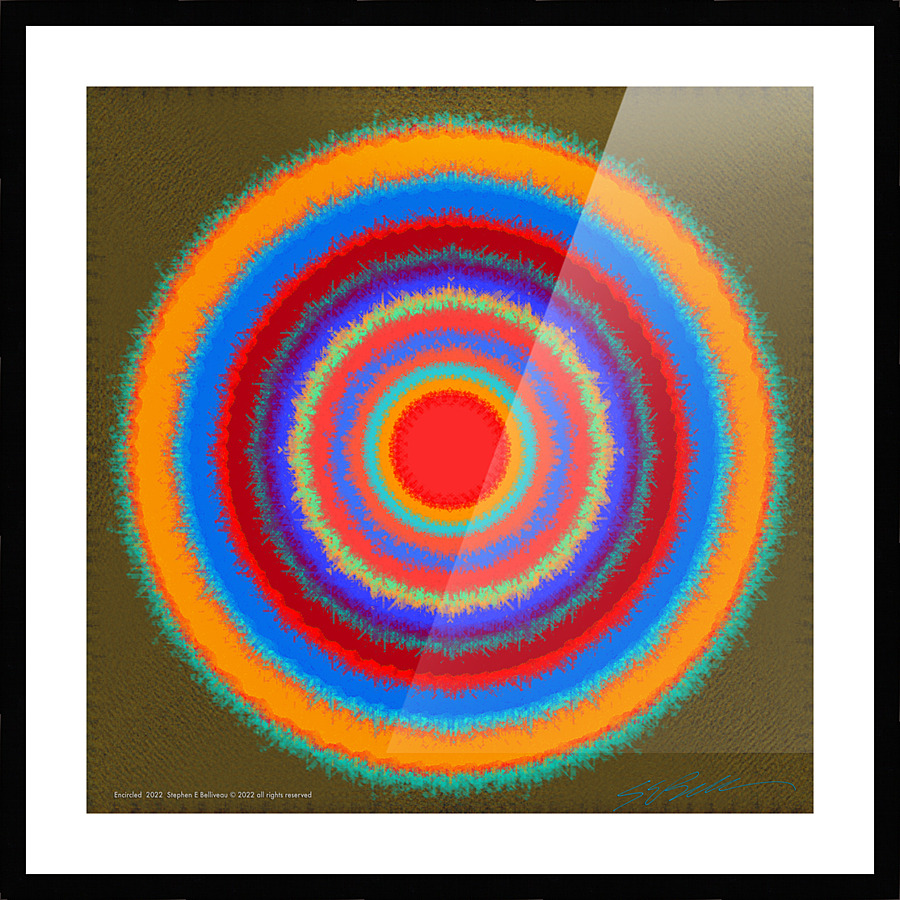 ENCIRCLED  Picture Frame print