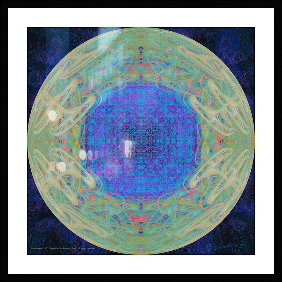 CONTAINMENT  Picture Frame print