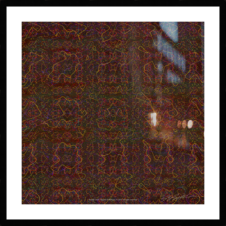 REVERB  Picture Frame print