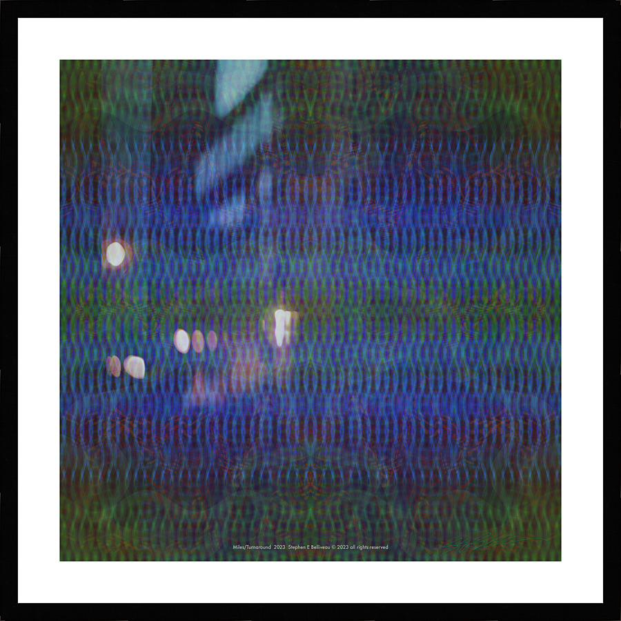 MILES-TURNAROUND  Picture Frame print