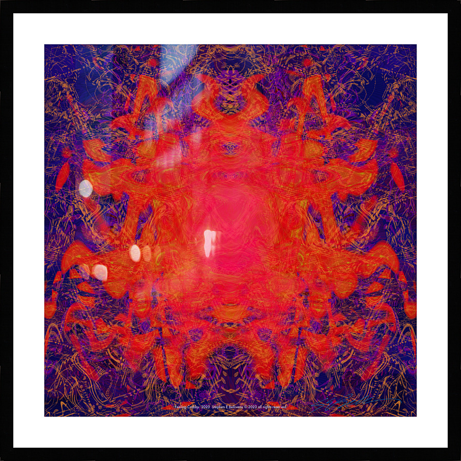 FEELING CRABBY  Picture Frame print