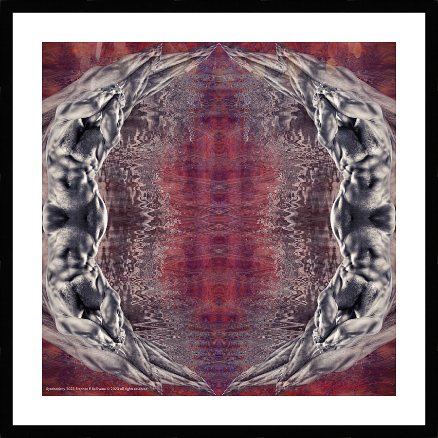 SYNCHRONICITY  Picture Frame print