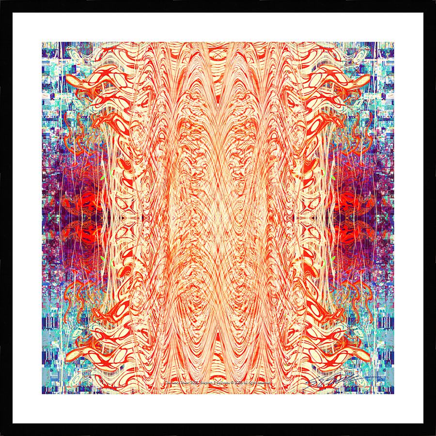 THE IVORY TOWER  Picture Frame print