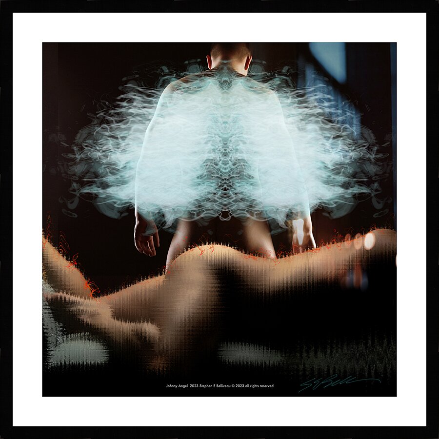 JOHNNY ANGEL  Picture Frame print