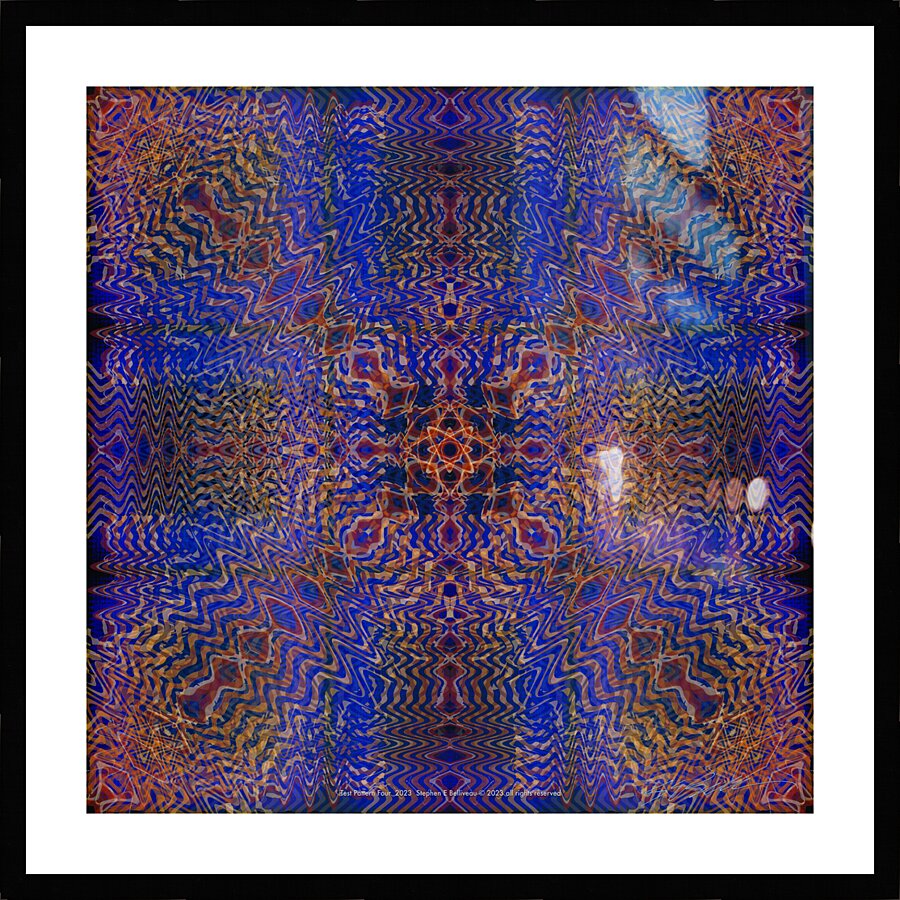 TEST PATTERN FOUR  Picture Frame print