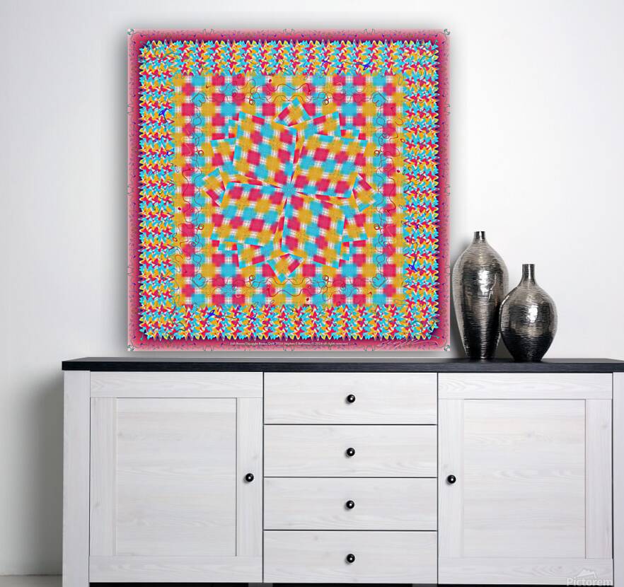 SOFT BOXESSQIGGLE BOXES QUILT  Reproduction