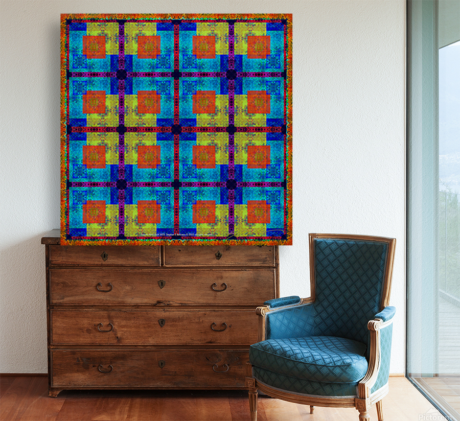 SQUARE MEAL QUILT  Reproduction