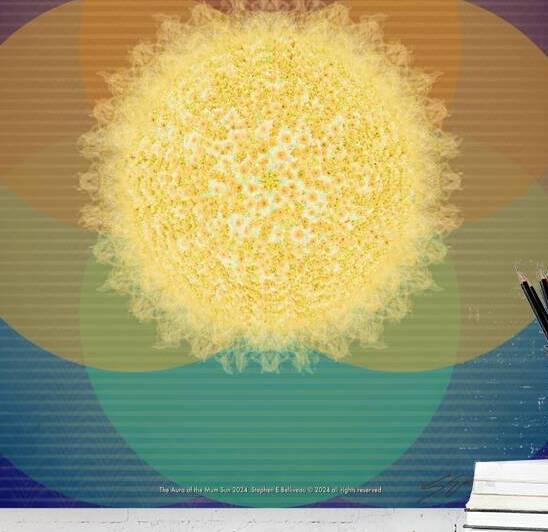 THE AURA OF THE MUM SUN  by Stephen Belliveau