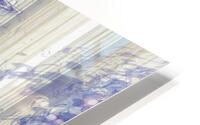 WALLPAPER WITH BLUE WAVE  HD Metal print