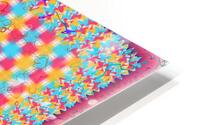 SOFT BOXESSQIGGLE BOXES QUILT  HD Metal print