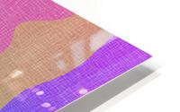 MULTI OMBRE WAVELENGTH HD Metal print