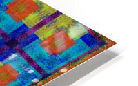 SQUARE MEAL QUILT  HD Metal print