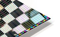 ROLLING  TUMBLING QUILT HD Metal print
