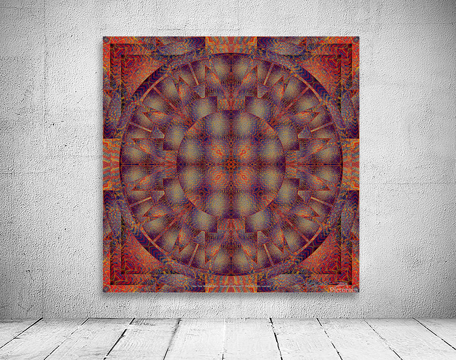 NEW YEAR MANDALA  Wall Preview