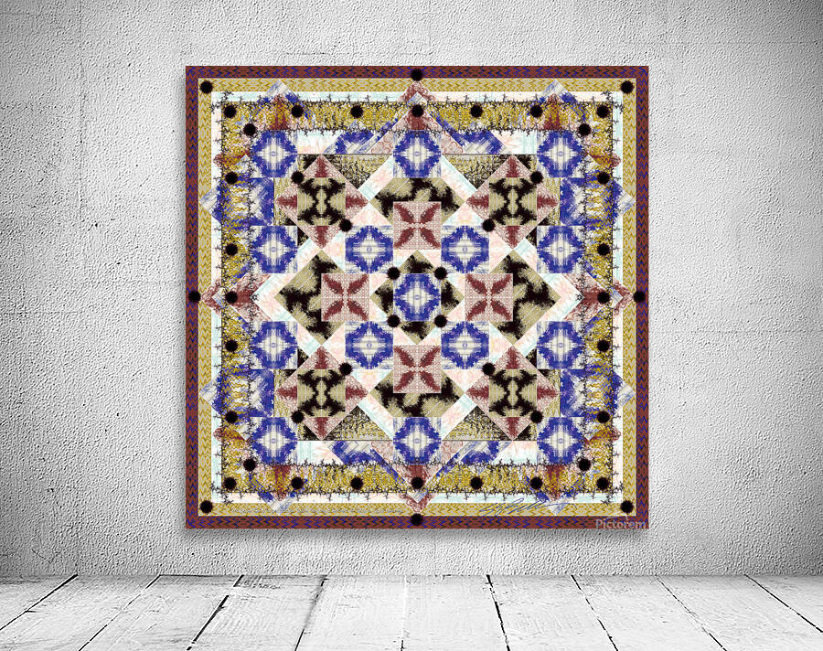 WALLPAPER QUILT  TARGET PRACTICE  Wall Preview