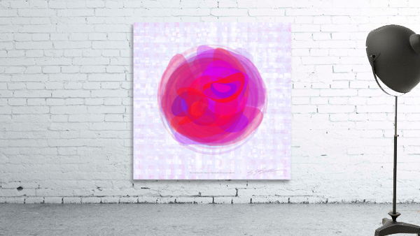 Red Violet Star  Wall Preview