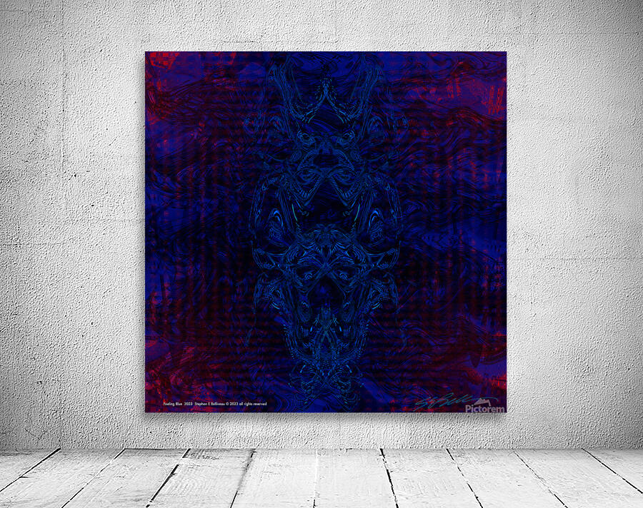 FEELING BLUE Wall Preview